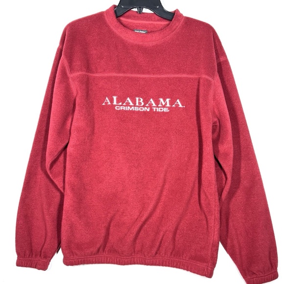 Vtg 90s Pro Edge Alabama Crimson Tide Sweatshirt Men’s M Red Embroidered NCAA - Picture 1 of 8